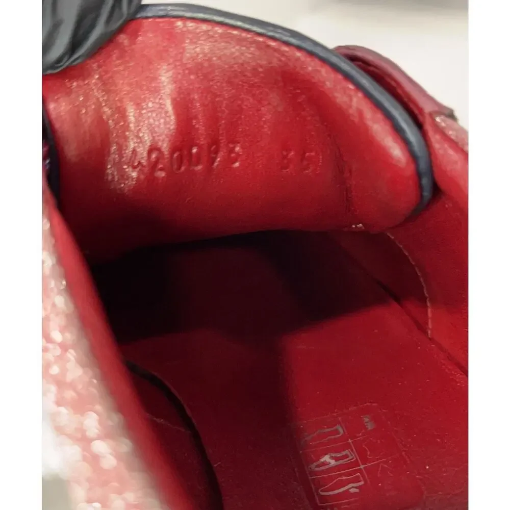 Authentic GUCCI Bambi Glitter Pink Ace Sparkle Studded Sneakers Size EU 35/US 5 - Picture 6 of 11